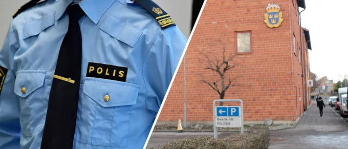 Eldtrick på polisstationen gick snett – polis riskerar varning