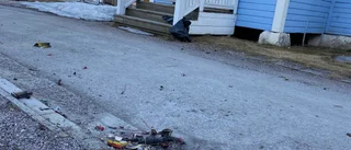Explosion i soprum var rökgranat