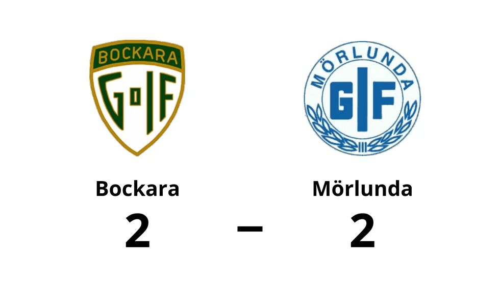 Bockara GoIF spelade lika mot Mörlunda GIF
