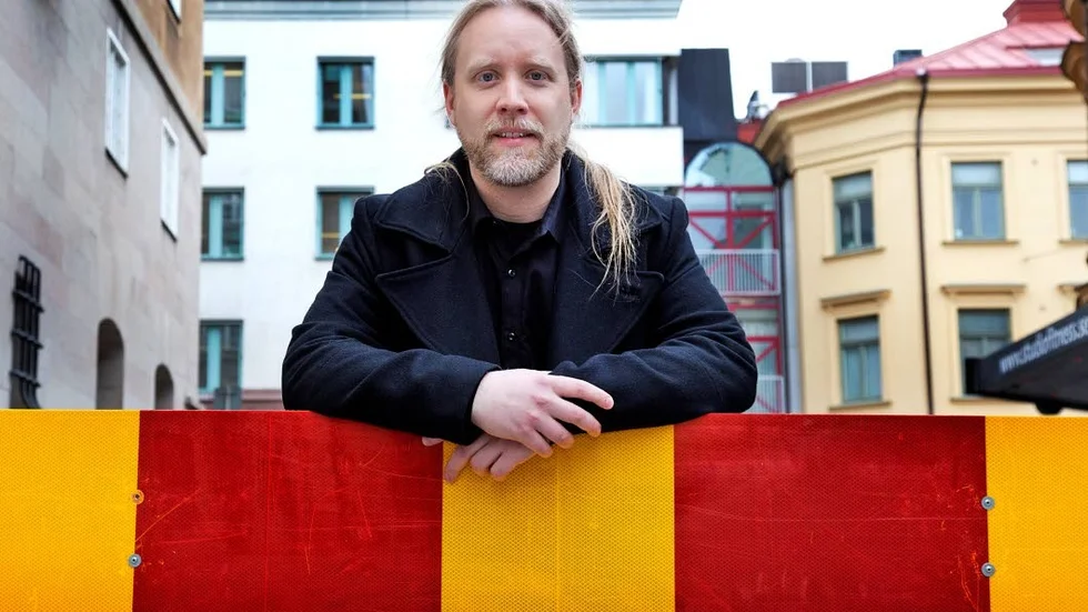 Efter eget huvud. ”Jag tycker om att vara kreativ på mitt eget sätt, i min egen takt”, säger Fredrik Andersson.