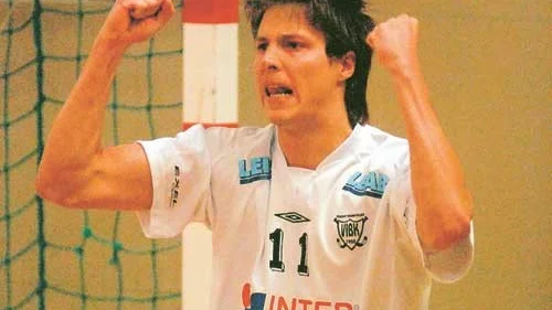 Peter Hirschman inledde målskyttet för VIBK. Foto: Magnus Strömsten