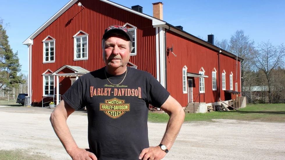 Gerry Nyman,ordförande i Blackstad bygdegårdsförening. Foto: Lena Dahlberg