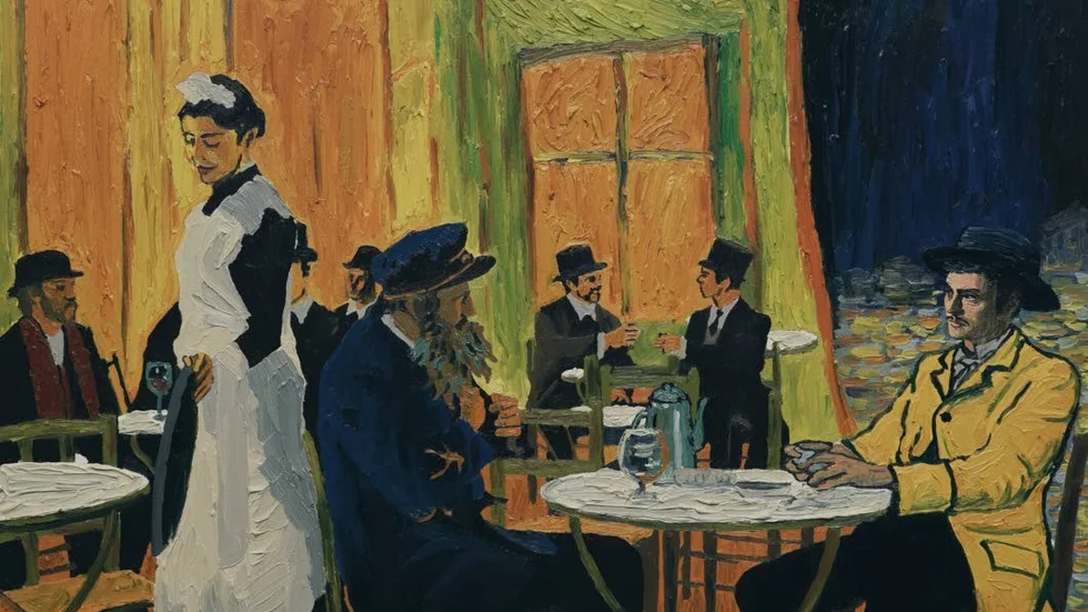 Välkänd vy. Inspirationen till ”Loving Vincent” har hämtats från Vincent van Goghs egna verk.