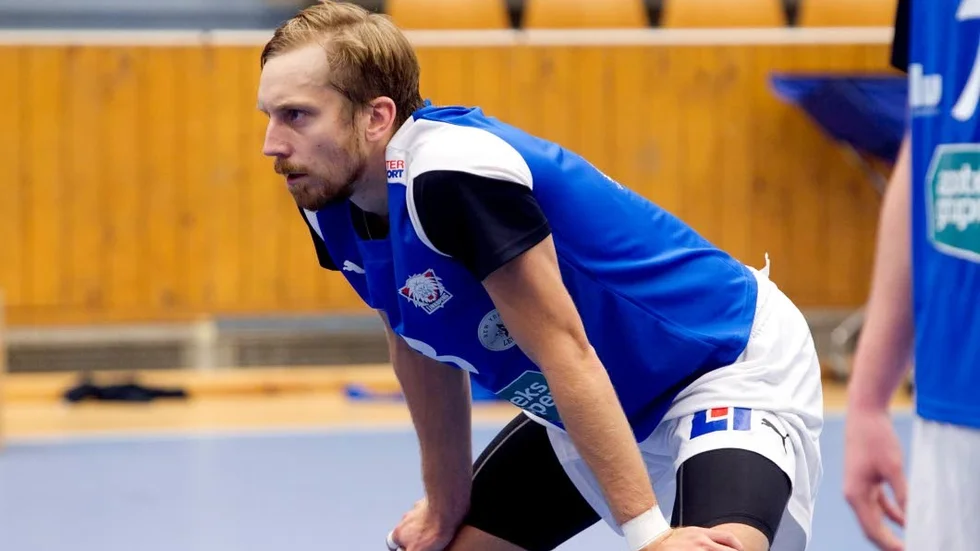 Albin Eriksson, spelande tränare i LVC.