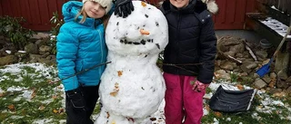 Är detta höstens första snögubbar?