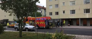 Rök i källare kom från plastpåse