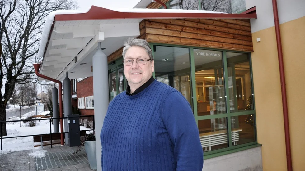 Jonas Arpzell, ekonomichef Ydre kommun. Foto: Alf Wesik