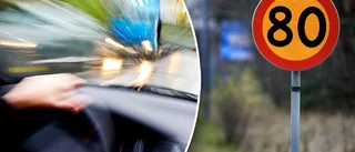 74-åring körde 32 km för fort