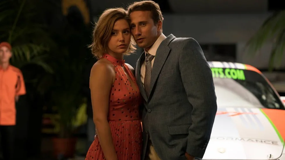 Lägg ditt liv i min hand. Gigi (Matthias Schoenaerts) är bakrånaren som blir ihop med racerföraren Bibi (Adèle Exarchopoulos) i ”Racer and the jailbird”.