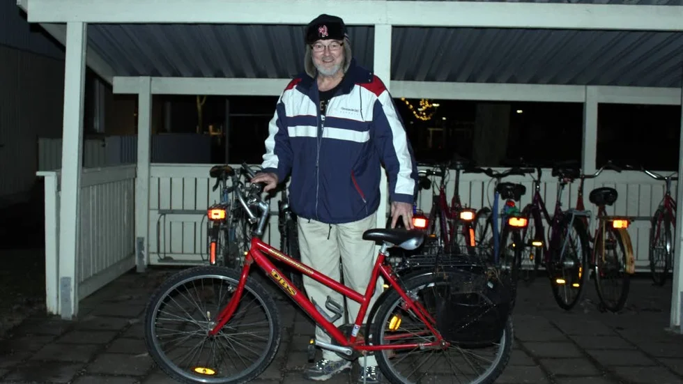 Söker ägaren till cykeln. Marjon har kämpat i veckor för att cykeln ska komma till rätta.