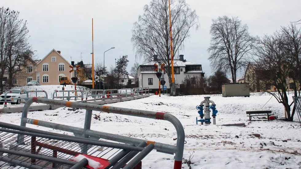 Vid Rosendalsvägen i Gamleby ska det byggas en ny pumpstation.