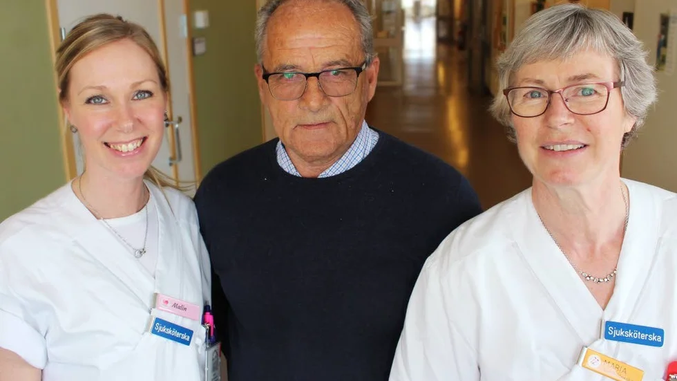 Information och vetskapne om att man inte är ensam med sin sjukdom är viktigt, menar Malin Gunneheim, Claes Molldén och Maria Johansson.