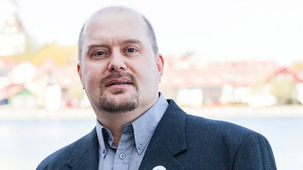 Dan Larsen, Sverigedemokraternas gruppledare.