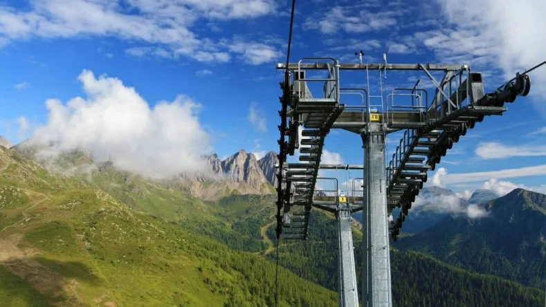 Bild från provinsen Trentino i norra Italien.