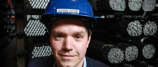 Kirunason med hjärta för stål