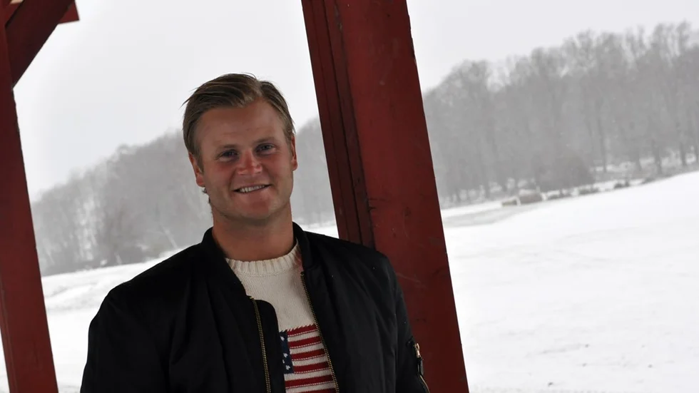 Henric Sturehed spelar för Landeryds golfklubb. Foto: Carolina Fransson