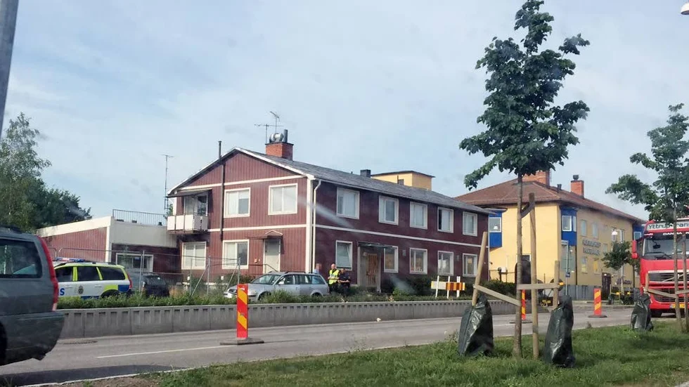 En trafikolycka inträffade på torsdagsmorgonen.