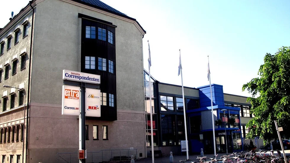 Klockan 10.18 på onsdagsförmiddagen slocknade hela mediehuset Corren på Badhusgatan.