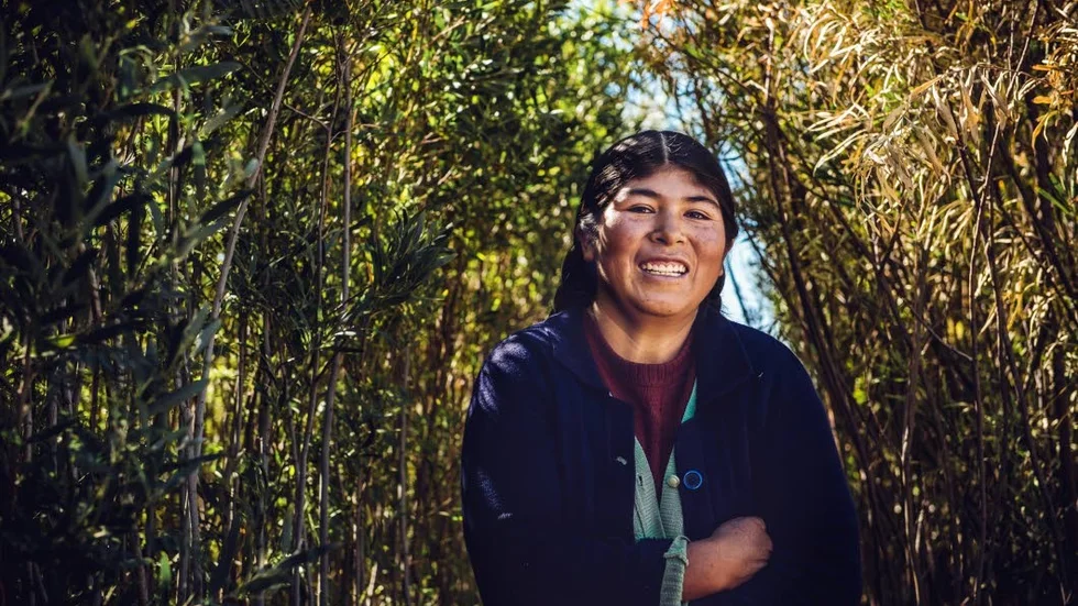 Emiliana Lorocachi.
Hon fick under hela sin uppväxt i Bolivia se sin far misshandla modern. Med stöd av We Effect har hon kunnat ta makt över sitt eget liv.