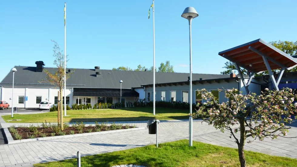 Behöver elevutrymmen. Östra Ringskolan i Gamleby har fått fler elever än prognosticerat.