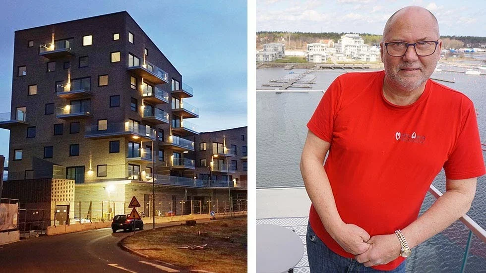 Utsikten och läget. Det är en stor bit av prislappen på Slottsholmen, enligt Kjell Hemmingsson.