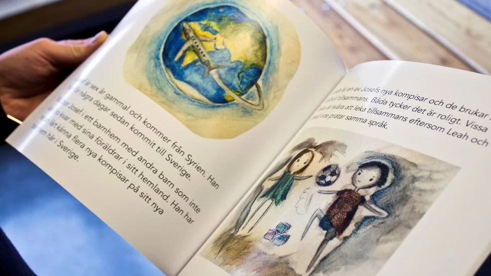 Boken Josefs resa i Sverige är illustrerad av Anna Petersson.