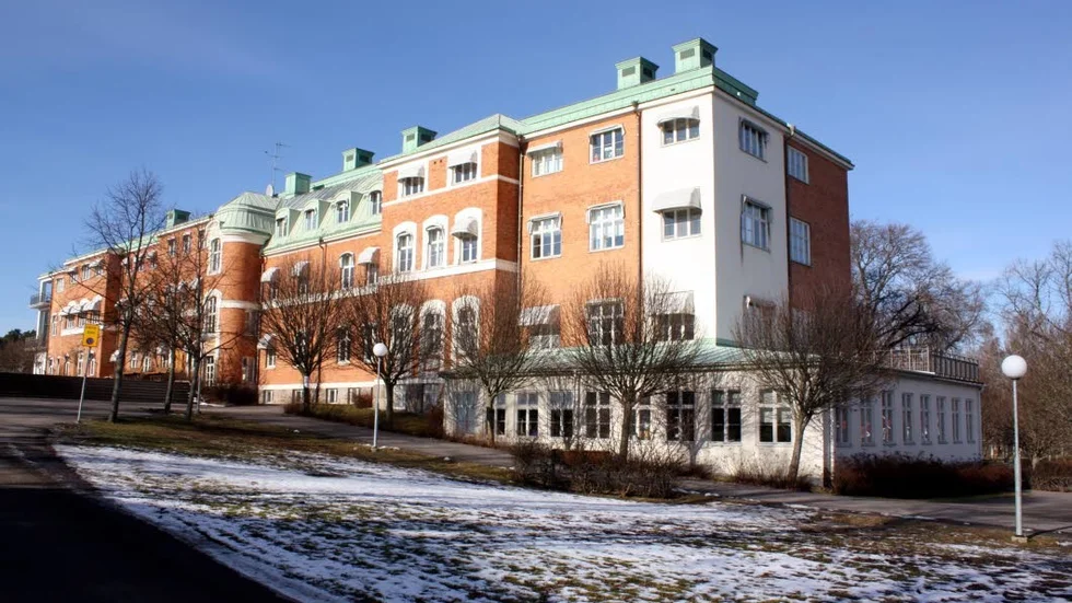 Nyströmska gymnasiet.
