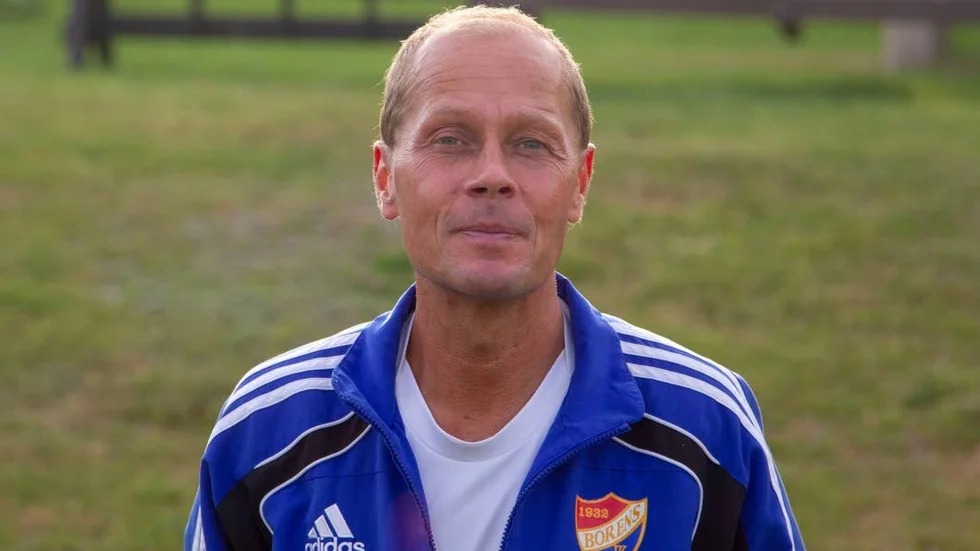 Mikael Lindman, en av tränarna i Borens damlag.