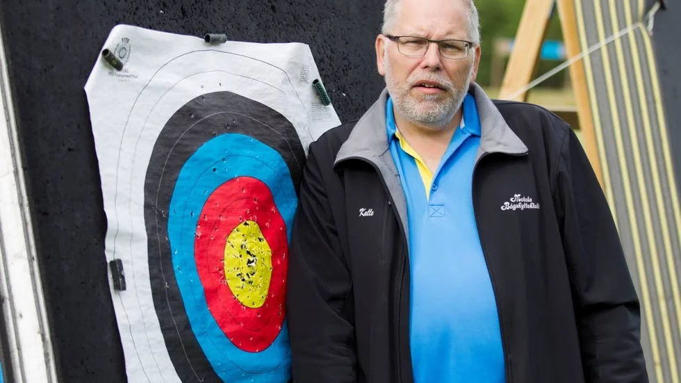 Motala bågskytteklubbs ordförande Karl Göran Eklundh ser fram emot klubbens andra SM-arrangemang på tre år.