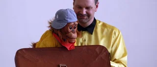 Benjamin fick besök av trollkonstnär