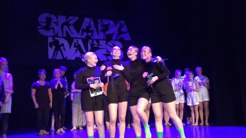 Vinnare, gruppen Jack Platea vann regionfinalen av koreografitävlingen "Skapa dans". Nu väntar riksfinal i Stockholm i november.