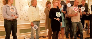 Politikerna i sina positioner