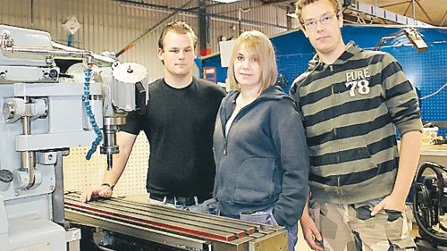 Alexander Zeilon, Sara Flink och Jimmy Lilja tillbringade tre veckor i Italien.