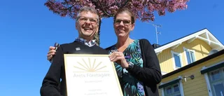 Prisad – han blev årets företagare