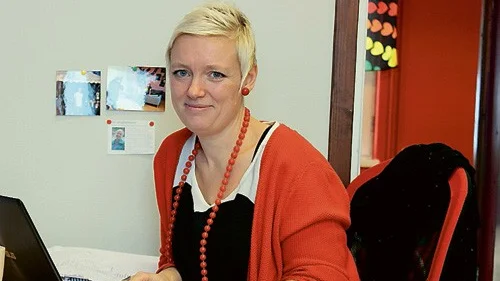 Ungdomslotsen i Kinda Lena Johansson.