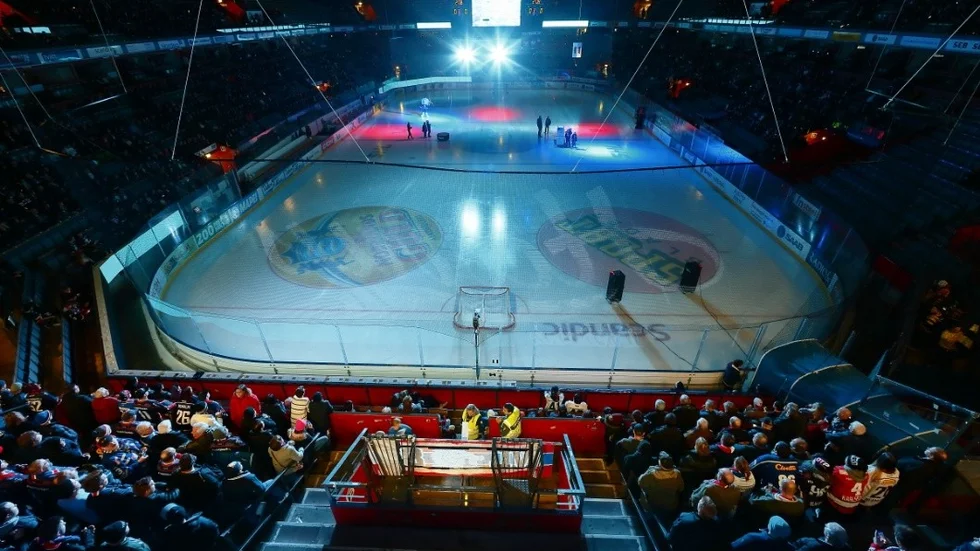 170103 SAAB Arena under ishockeymatchen i SHL mellan Linkping och Skellefte den 3 januari 2017 i Linkping. 
Foto: Peter Holgersson / BILDBYRN / Cop 102