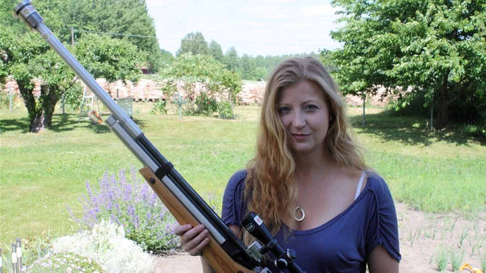 Den 19 juli tävlar Louise Samuelsson i Viltmåls-VM i Tyskland. Foto: Erica Månsson