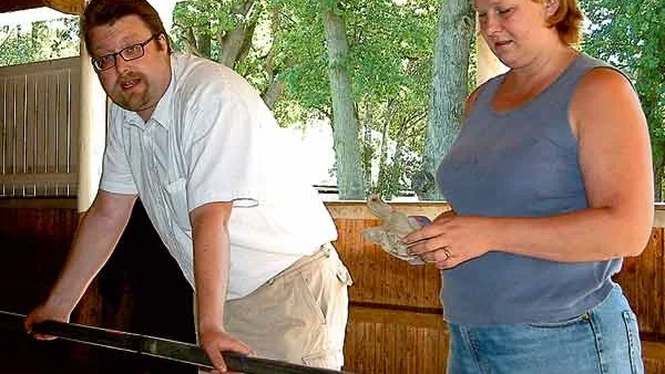 Äntligen dags för en festival med "riktig" musik, säger Olof Wikström och Gry Gater.