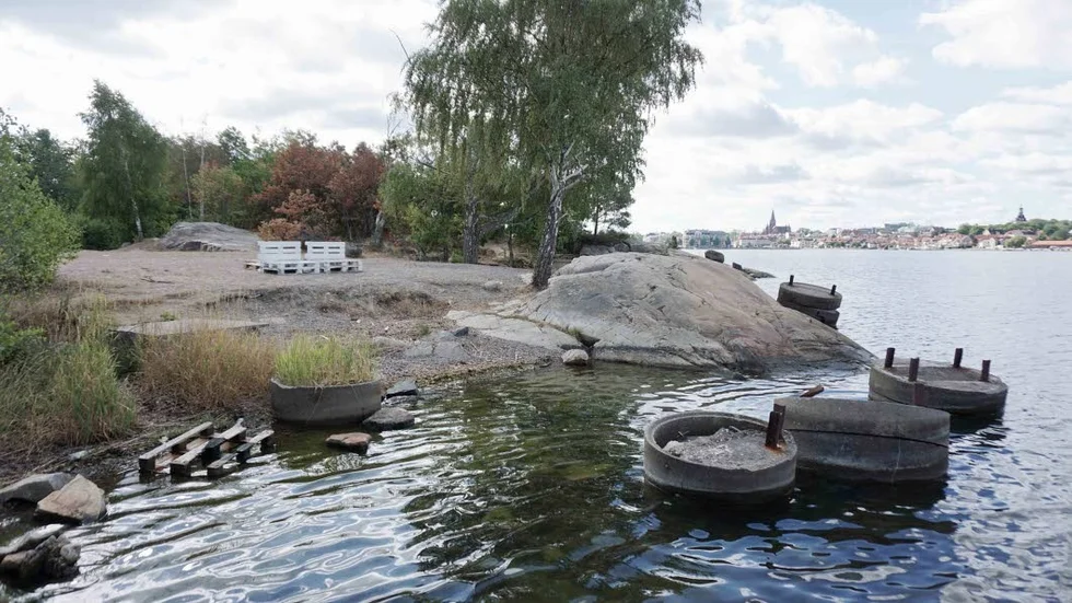 Jon Sjölander berömmer Löga Beach party, men tror att stranden området skulle kunna utvecklas ytterligare.
