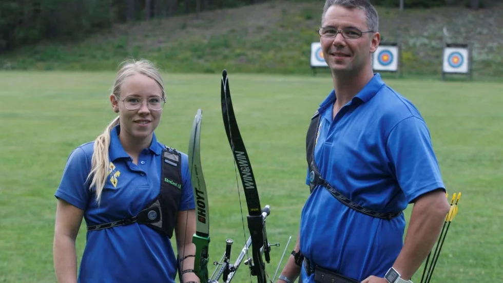 Cecilia Blomberg och Per Bengtsson siktar på nytt guld.