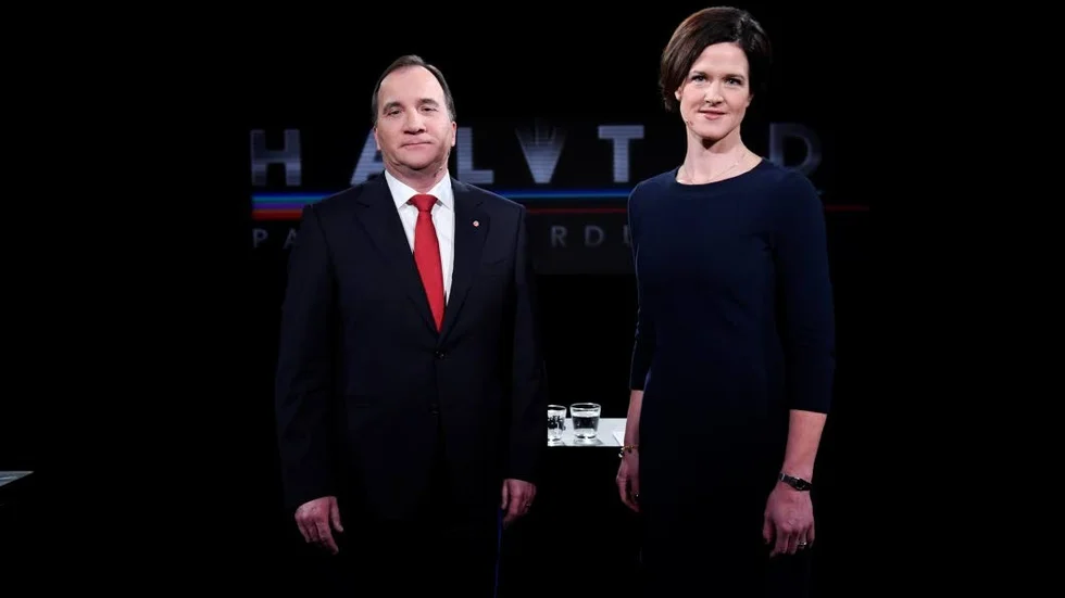 Rivaler. Stefan Löfven (S) och Anna Kinberg Batra (M).