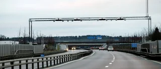 Trafikhinder på riksväg 50 vid Metallvägen
