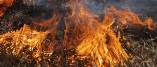 Brand på Långön i Sommen