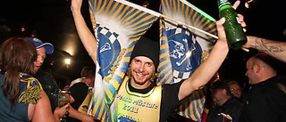 Piraterna firade guldet med stor fest