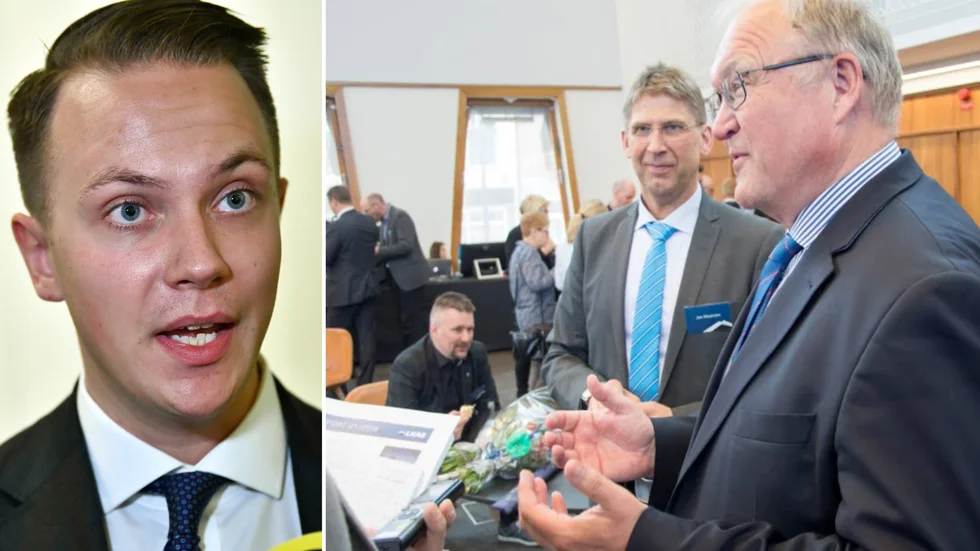 Tobias Andersson (SD), 26, ordförande i riksdagens näringsutskott, vill kicka Göran Persson som styrelseordförande för LKAB, skrota Hybrit och ha en helt annan inriktning för det statliga gruvbolaget. 