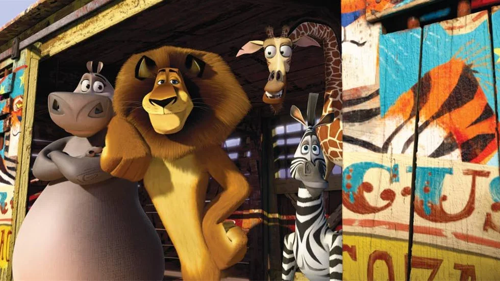 Det går att inte störa sig på det ologiska i att de numera fria djurparksdjuren i "Madagaskar 3" till varje pris vill tillbaka till fångenskapen i New York. Om man vill alltså.
Foto: UIP