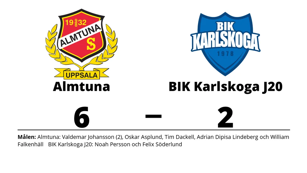 Almtuna IS vann mot BIK Karlskoga