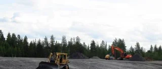 Damm orsakar problem i nytt bostadsområde