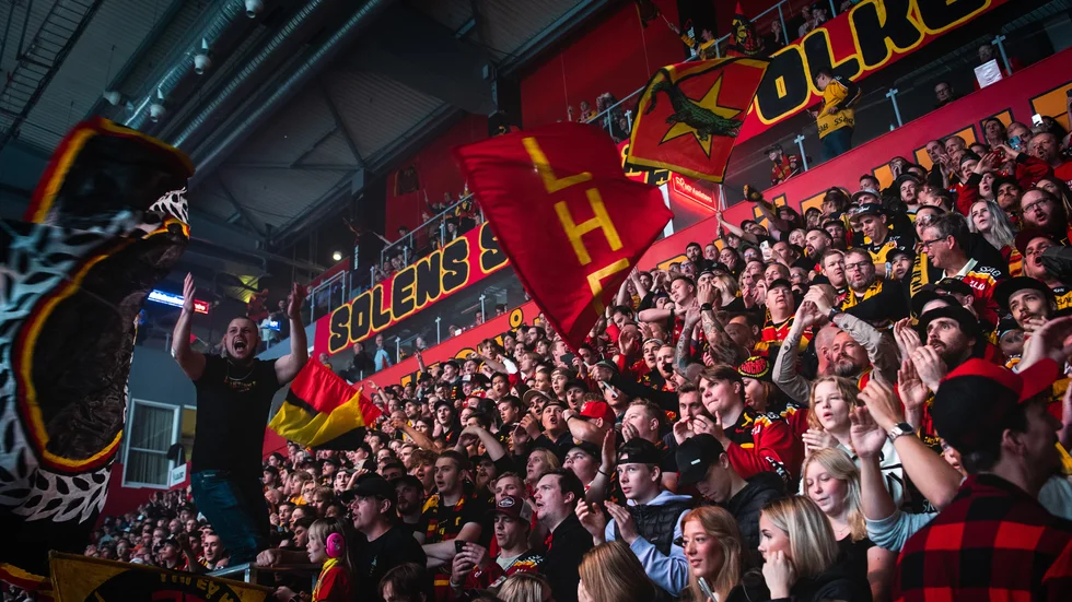 Slutsålt nästan hela tiden. Luleå Hockey hade bäst beläggning i SHL den gångna säsongen.