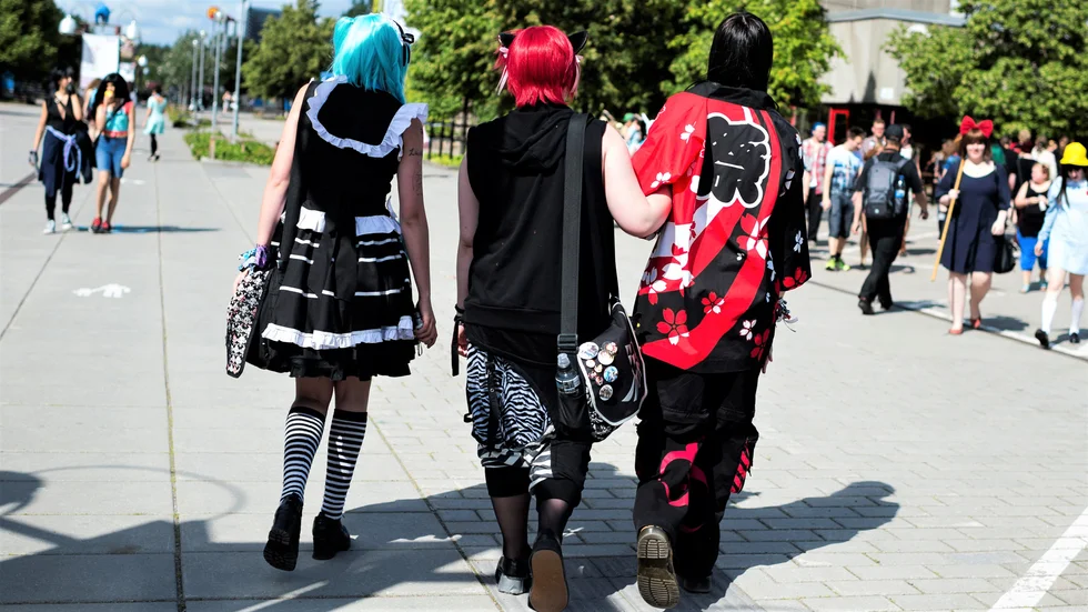 Cosplay är en stor del av kulturen. Här en bild från Närcon i Linköping för några år sedan. 